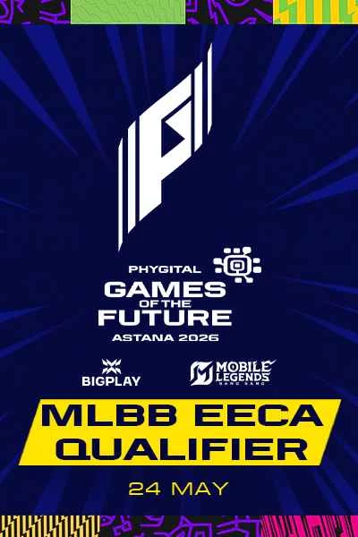 Турнир Games of the Future Astana 2026 — EECA Qualifier по MLBB,
               формат MLBB 5x5, призовой фонд Право представлять EECA регион  на основном LAN-этапе Games of the Future Astana 2026,
                старт 24 Май